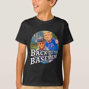 Camiseta De Volta Ao Porão Biden Trump Bicicleta Patriota R