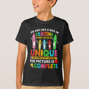 Camiseta De Volta Ao Professor, Somos Como Uma Caixa De Cra