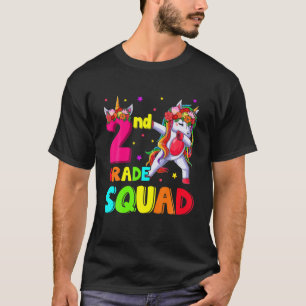 Camiseta De Volta Ao Segundo Escolar Grau Unicórnio Dabbin