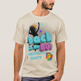 Camiseta De volta aos anos 80 Retro Groovy Hippie Aniversár