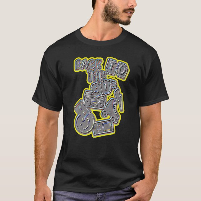 Camiseta De volta aos anos 90 (Frente)