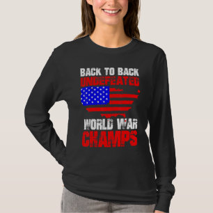 Camiseta De Volta Aos Inderrotados Campeões Da Guerra Mundi