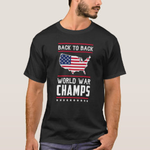 Camiseta De Volta Aos Inderrotados Campeões Da Guerra Mundi
