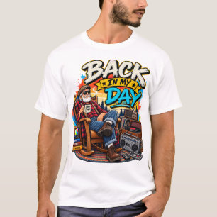 Camiseta De Volta aos Meus Tempos – Memórias Retro do Avô V
