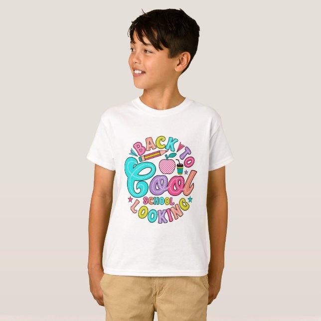 Camiseta De Volta às Aulas (Frente Completa)