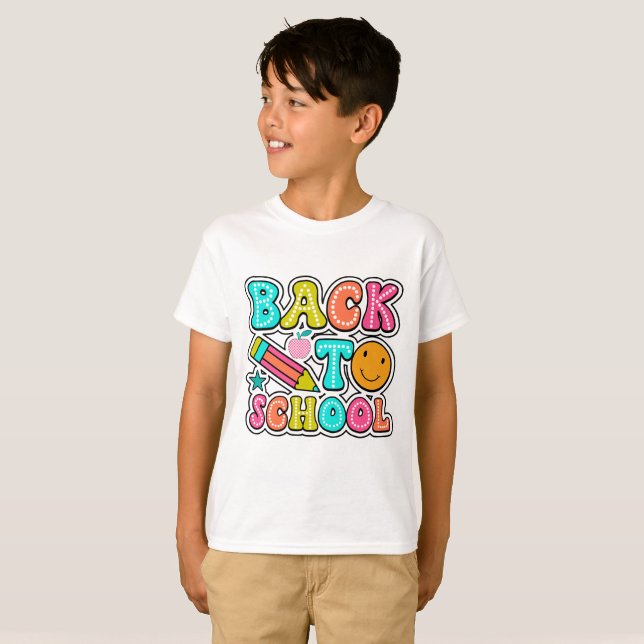 Camiseta De Volta às Aulas (Frente Completa)