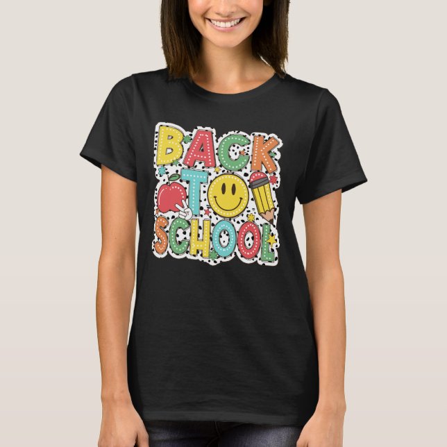 Camiseta de volta às aulas (Frente)