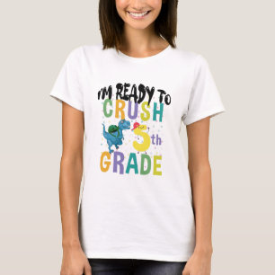 Camiseta De Volta às Aulas Estou Pronto Para Detonar o 5º A