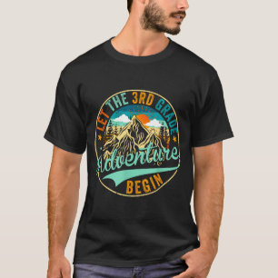 Camiseta De volta às aulas, inicie a aventura da 3ª série
