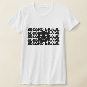 Camiseta De volta às aulas professor do segundo ano