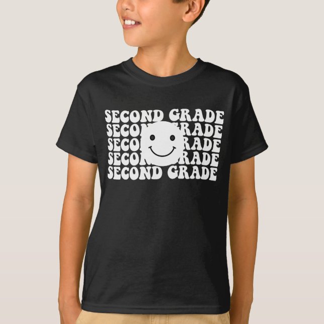 Camiseta De volta às aulas professor do segundo ano (Frente)