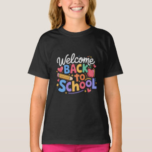 Camiseta De Volta às Aulas Professor Primeiro Dia de Aula E