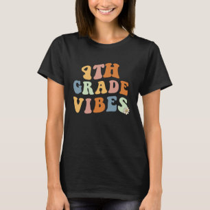 Camiseta De volta às vibrações da quarta série do professor