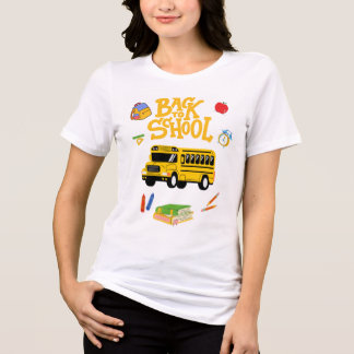 camiseta de volta para a escola