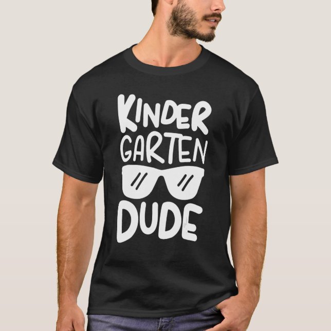 Camiseta De Volta Para O Jardim De Infância Da Escola, Meu  (Frente)