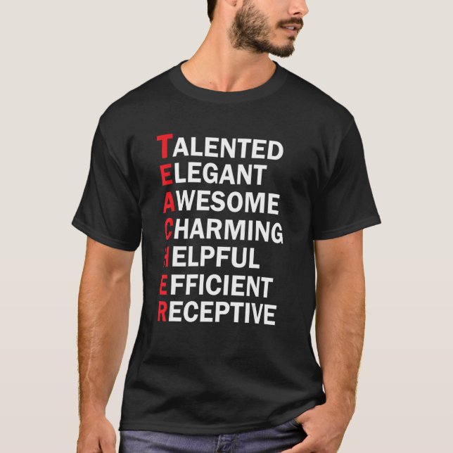 Camiseta De Volta Para Professores Inspirativos Defensores  (Frente)