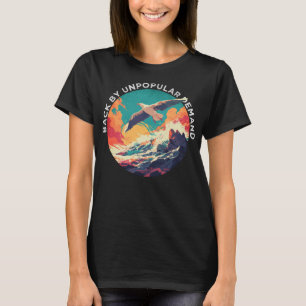 Camiseta De Volta por Demanda Impopular Engraçada Mar de Vi