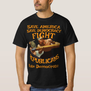CAMISETA DE VOTAÇÃO DO PARTIDO DEMOCRATA ZL X1 KP
