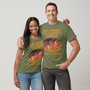 CAMISETA DE VOTAÇÃO DO PARTIDO DEMOCRATA ZL X1 KP 