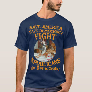CAMISETA DE VOTAÇÃO DO PARTIDO DEMOCRATA ZL X1 KP