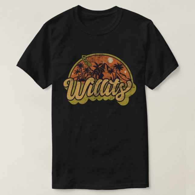 Camiseta de Willits, Califórnia (Frente do Design)