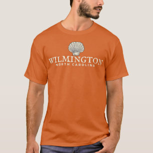 Camiseta de Wilmington NC, Concha do Oceano da Car