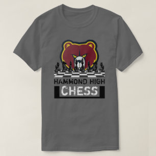 Camiseta de Xadrez do HAMMOND HIGH