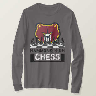 Camiseta de Xadrez do HAMMOND HIGH
