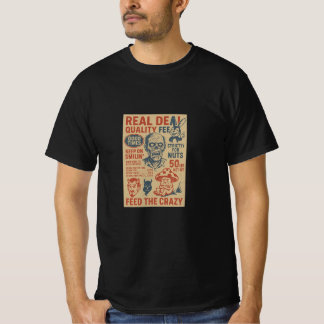 Camiseta de zombie retrô.