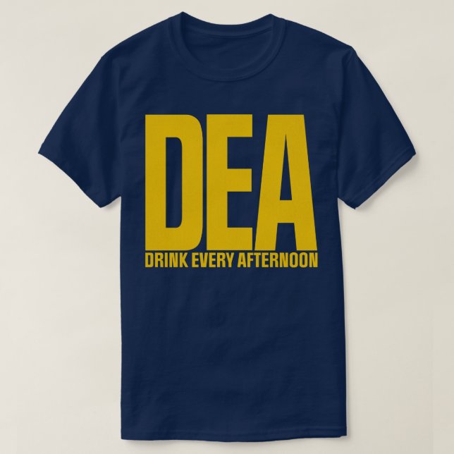 Camiseta DEA Beba Toda Tarde (Frente do Design)