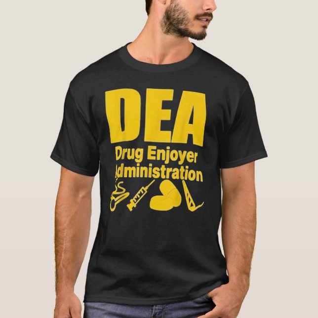 Camiseta Dea Drug Enjoyer Administration 2022 (Frente)