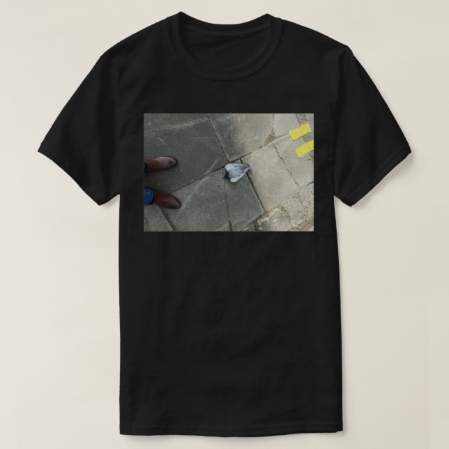 Camiseta Dead Bird Pigeon Shoes 2 (Frente do Design)