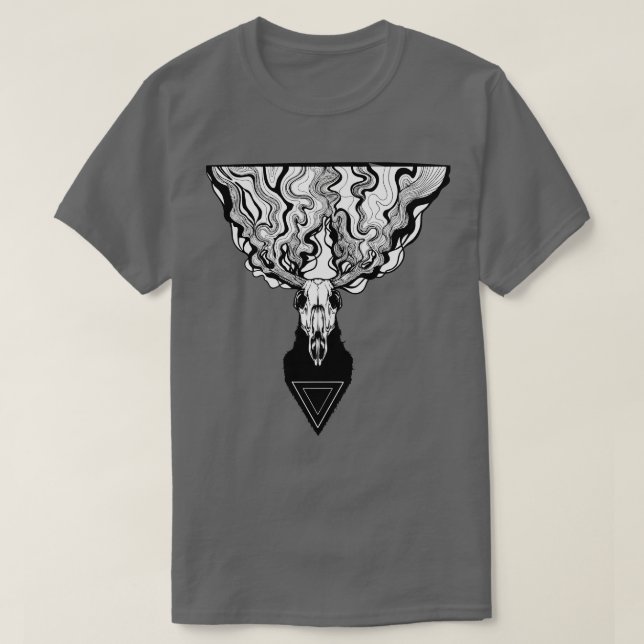 Camiseta Dead Deer Abstract  (Frente do Design)