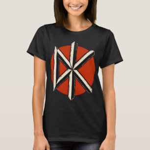 Camiseta Dead Kennedys Em Círculo Vermelho