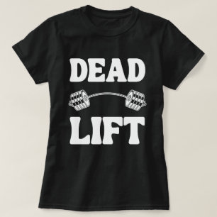 Camiseta Dead Lift, Capa de Bomba de Academia, Tre