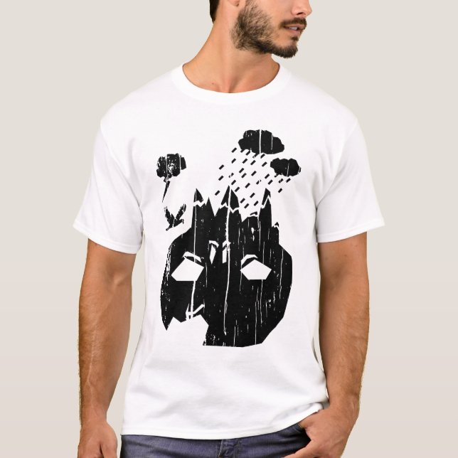 Camiseta Deadland (preto) (Frente)