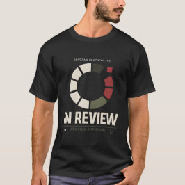 Camiseta Deadpan Protocol 021 — Pending Review