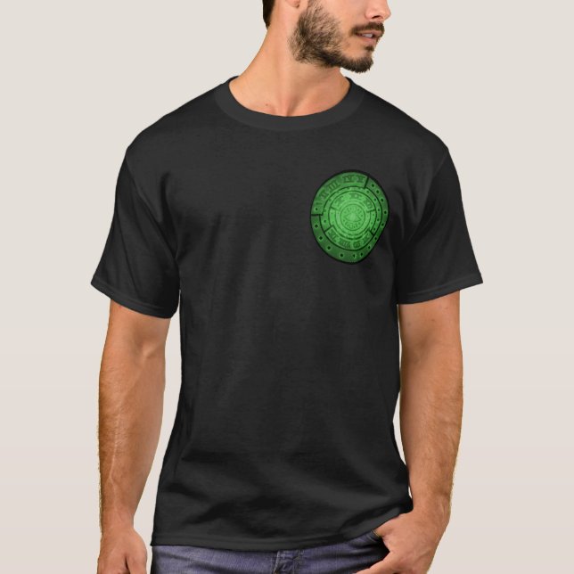 Camiseta DeadWest: Símbolo do Arcanum Templars (sábio) (Frente)