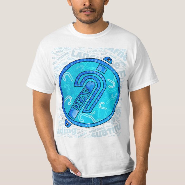 Camiseta Deaf Symbol English (Frente)