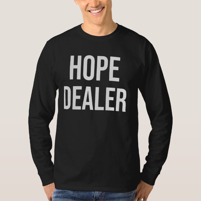 Camiseta Dealer de Esperança Motivacional (Frente)
