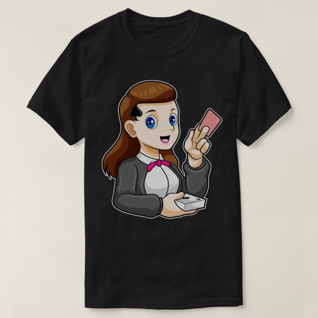 Camiseta Dealer no Poker (Frente do Design)
