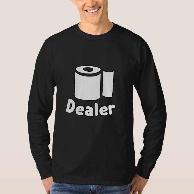 Camiseta Dealer Toilet Paper - Distância Social (Frente)