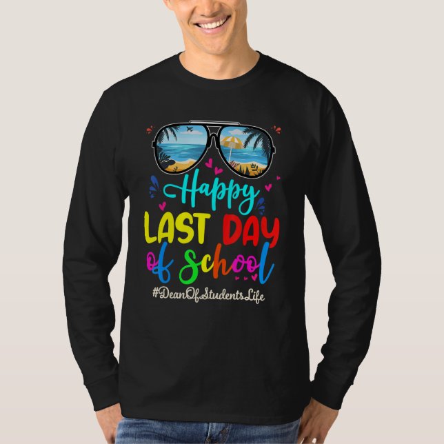 Camiseta Dean Of Studies Happy No Dia Passado (Frente)
