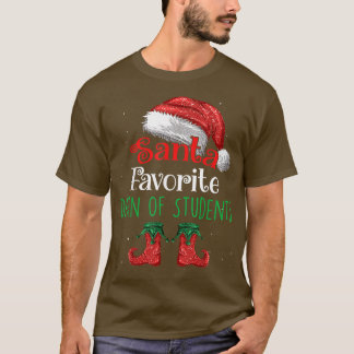 Camiseta Dean Of Studies Papais noeis Favoritos Claus Chris