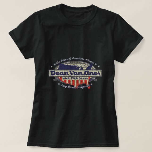 Camiseta Dean Van Lines 1944 T-Shirt (Frente do Design)