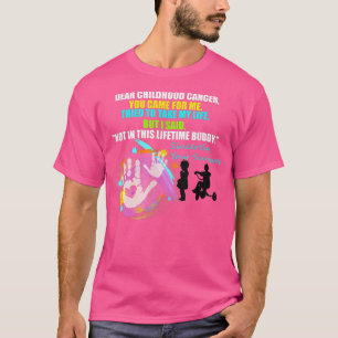 Camiseta Dear Presente de Consciência do Sobrevivente de câ