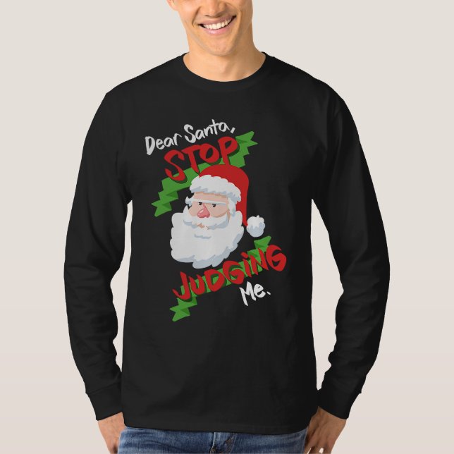 Camiseta Dear Santa Christmas  for Women (Frente)