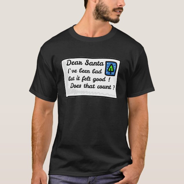 Camiseta Dear Santa I can Explain (Frente)