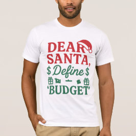 Camiseta Dear Santa I Can Explain Again Vector Design