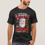 Camiseta Dear Santa My Gaga Did It Funny Christmas Pajama<br><div class="desc">Dear Santa My Gaga Did It Funny Christmas Pajama</div>